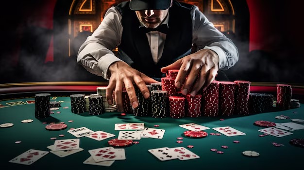 bomtoto live table games on mobile phone screen